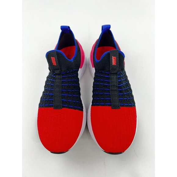 Nike React Phantom Run Flyknit 2 Women's Shoes Sneakers Black Red NO SHOE BOX - Picture 9 of 11